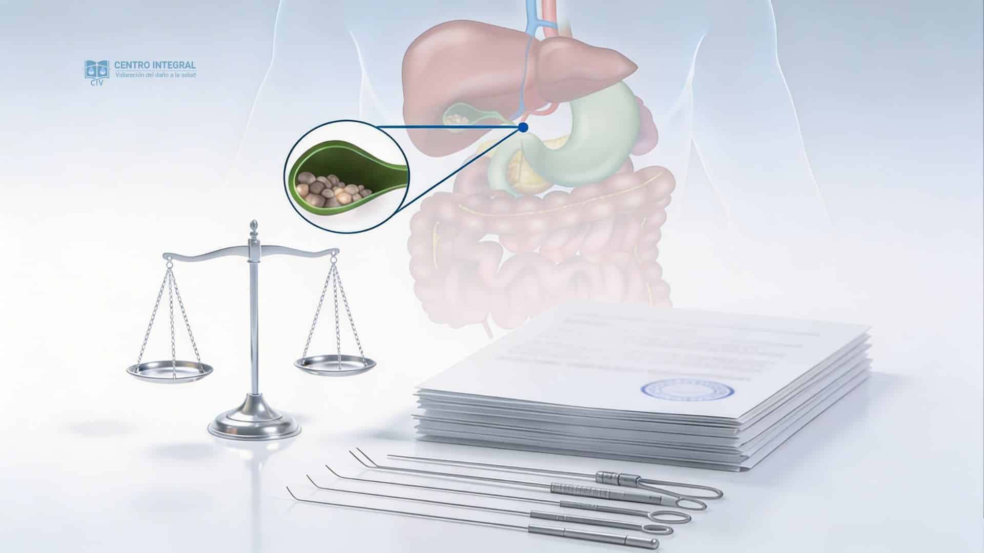 negligencia médica en colecistectomía laparoscópica